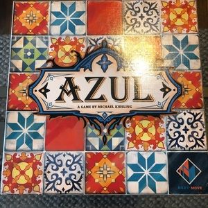 Azul Board game, never played by Next Move